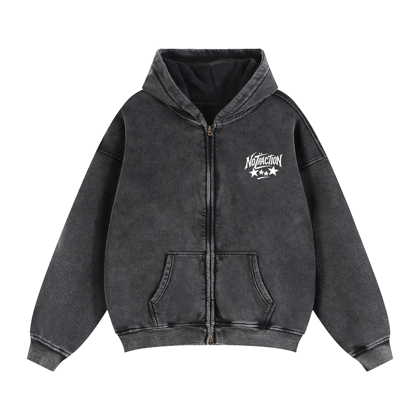 NoTraction Zip Up Faded